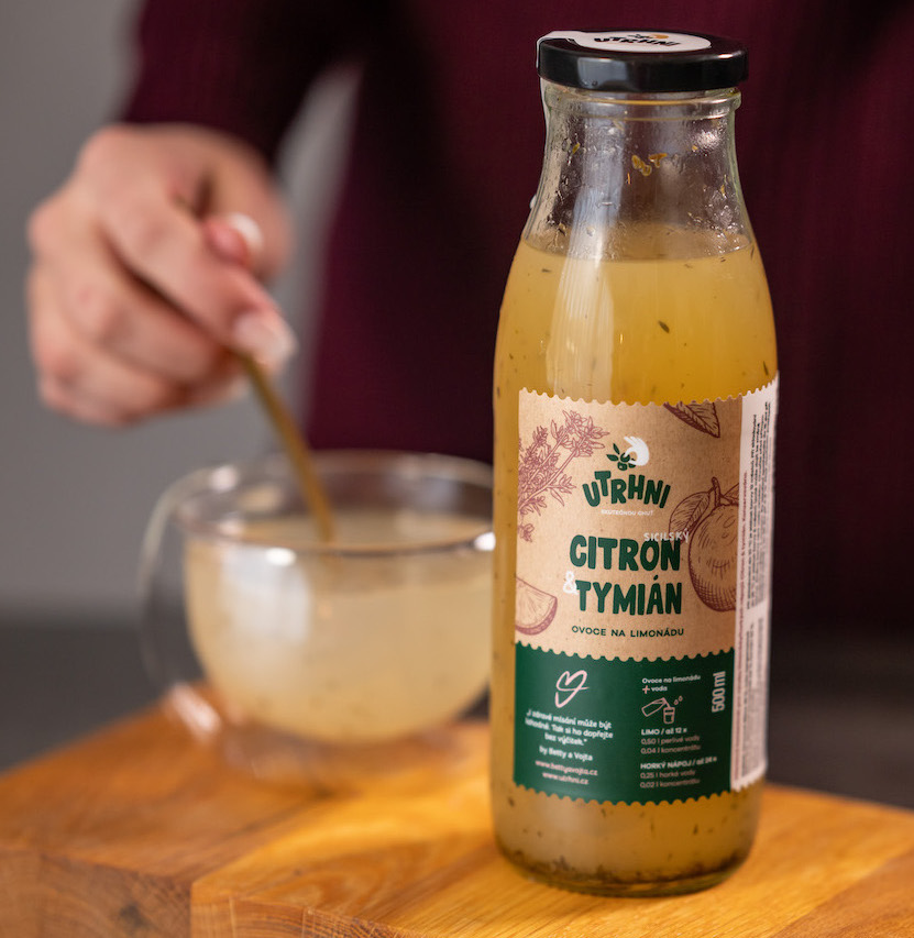 Sicilský citron s tymiánem - Ovoce na Limonádu 500ml